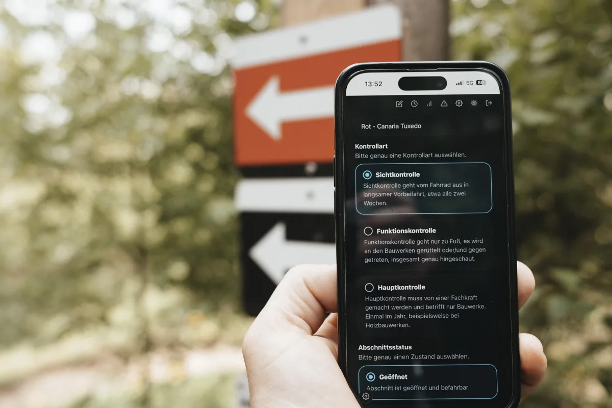 Trailwatch im Einsatz – Dokumentation direkt auf dem Trail